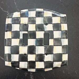 Mackenzie-Childs switch plate